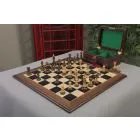 The Burnt Reykjavik II Series Chess Set, Box, & Board Combination