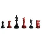 The Reykjavik II Series Prestige Chess Pieces - 3.75" King