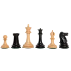 The Steinitz Series Luxury Chess Pieces - 3.5" King