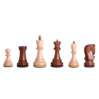 The Zagreb '59 Series Gilded Chess Pieces - 3.875" King