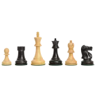 CLEARANCE - The Fischer Spassky 1972 Series Commemorative Chess Pieces - 3.75" King