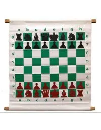 28" Magnetic-Style Chess Demonstration Set with Deluxe Carrying Bag
