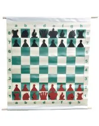 28" Slotted-Style Vinyl Demonstration (Teaching) Board Set with Deluxe Carrying Bag
