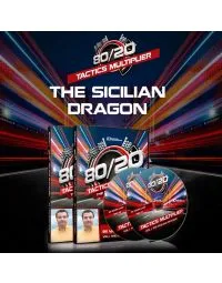 E-DVD - 80/20 Tactics Multiplier - The Sicilian Dragon - IM Valeri Lilov