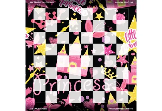 Little Princess - Full Color Vinyl Chess Board
