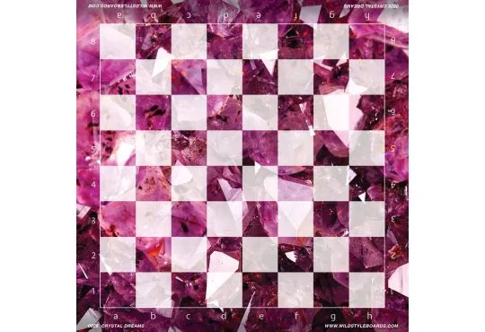 Crystal Dreams - Full Color Vinyl Chess Board