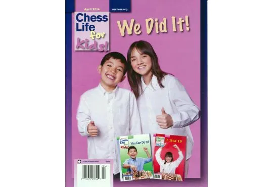 CLEARANCE - Chess Life For Kids Magazine - April 2014