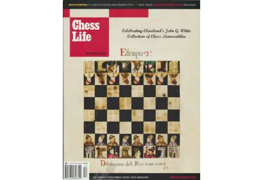 CLEARANCE - Chess Life Magazine - December 2012 Issue