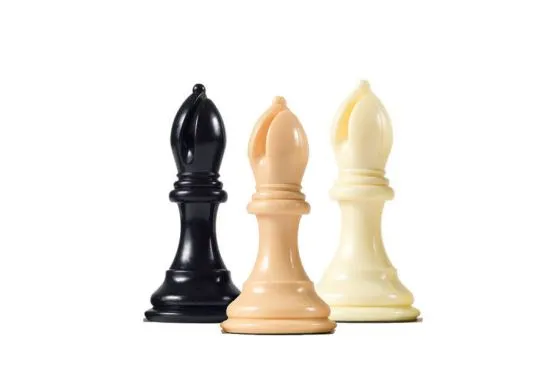 Premier Chess Pieces - Individual Bishop (Assorted Colors)