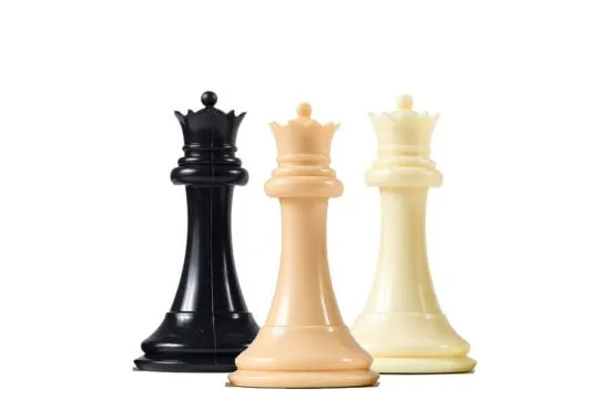 Premier Chess Pieces - Individual Queen (Assorted Colors)