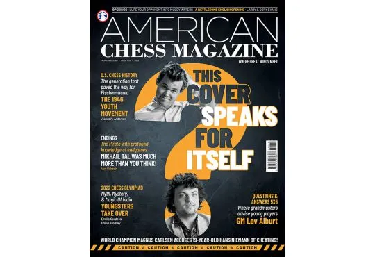 CLEARANCE - AMERICAN CHESS MAGAZINE Issue no. 29