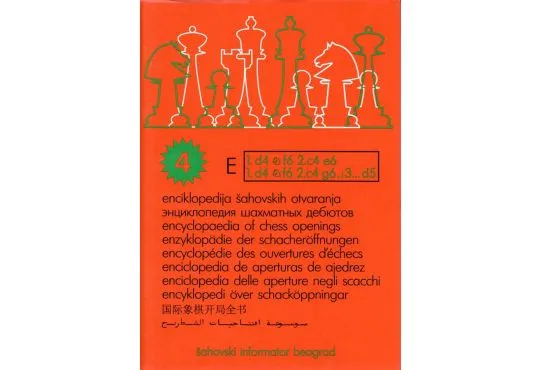 Encyclopedia of Chess Openings - BOOK E