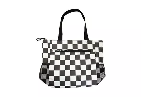 Large Tote Bag - Checkered