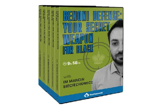 E-DVD Benoni Defense: Your Secret Weapon for Black with IM Marcin Sieciechowicz