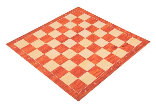 Mahogany - Full Color Thin Mousepad Chess Board