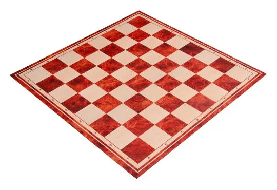 Elm Burl - Full Color Thin Mousepad Chess Board