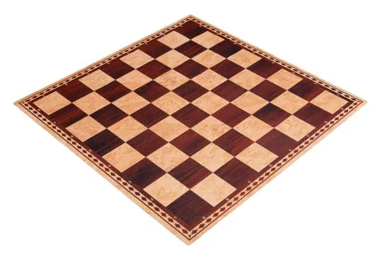 Bird's Eye Maple II - Full Color Thin Mousepad Chess Board