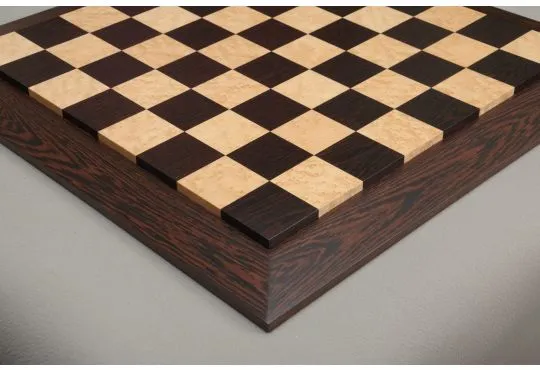 African Palisander & Bird's Eye Maple Custom Contemporary II Chess Board