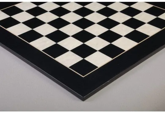 Blackwood and Maple Classic Traditional Chess Board - Gloss Finish