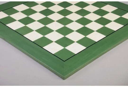 CLEARANCE - Greenwood and Maple Classic Traditional Chess Board - 2.25" Squares - Gloss Finish