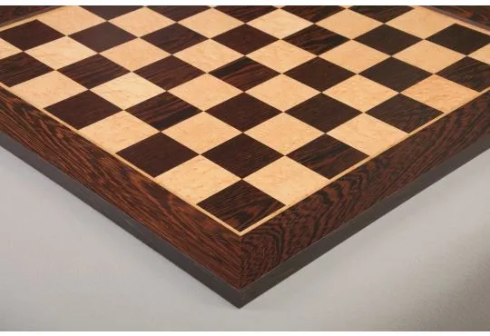 African Palisander & Bird's Eye Maple Signature Traditional Chess Board