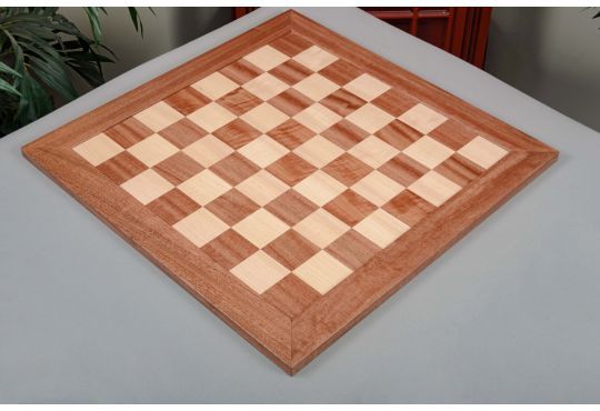 Sapele and Maple Signature Traditional Chess Board