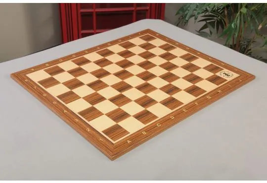 Capablanca Burmese Rosewood Edition Wooden Tournament Chess Board