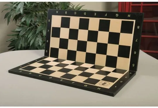 Folding Blackwood and Maple Wooden Tournament Chess Board