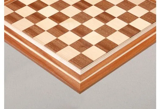 Sapele and Maple Signature Contemporary Chess Board