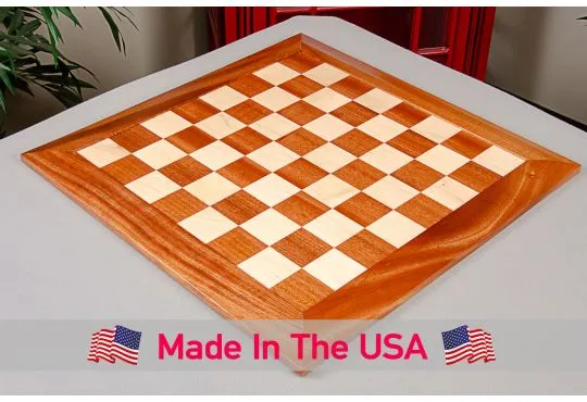 Sapele and Maple Signature Transitional Chess Board