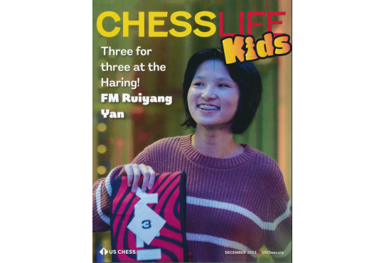 Chess Life for Kids Magazine - December 2023 Issue