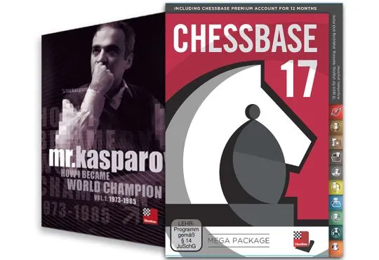 CHESSBASE 17 - MEGA Edition & Mr. Kasparov: How I Became World Champion Bundle