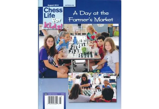 CLEARANCE - Chess Life For Kids Magazine - August 2014 Issue