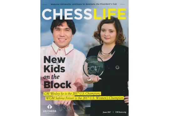 CLEARANCE - Chess Life Magazine - June 2017 Issue 