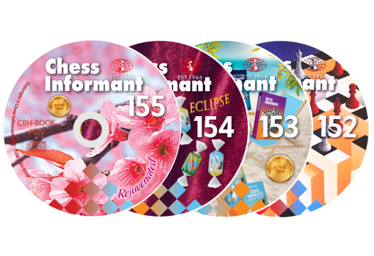 Chess Informant on CD - One Year (Four Issue) Subscription 