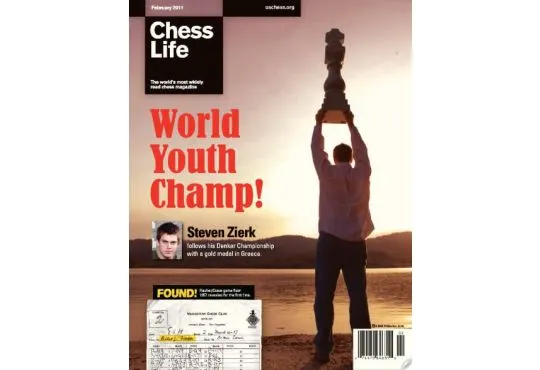 CLEARANCE - Chess Life Magazine - February 2011 Issue