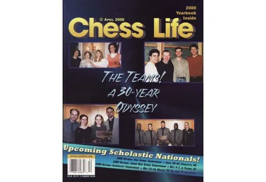 CLEARANCE - Chess Life Magazine - April 2000 Issue