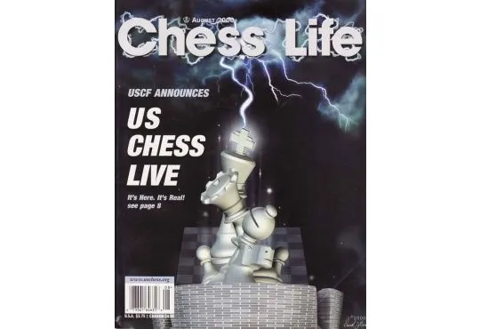 CLEARANCE - Chess Life Magazine - August 2000 Issue