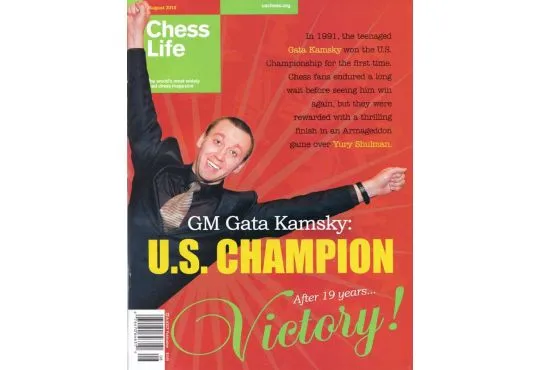 CLEARANCE - Chess Life Magazine - August 2010 Issue
