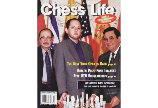 CLEARANCE - Chess Life Magazine - October 2000 Issue