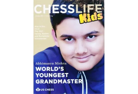 Chess Life For Kids Magazine - October 2021 Issue