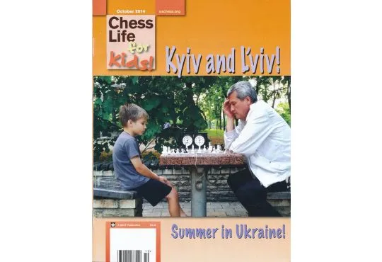 CLEARANCE - Chess Life For Kids Magazine - December 2014 Issue