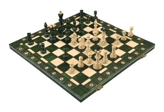 The Green Senator Chess Set