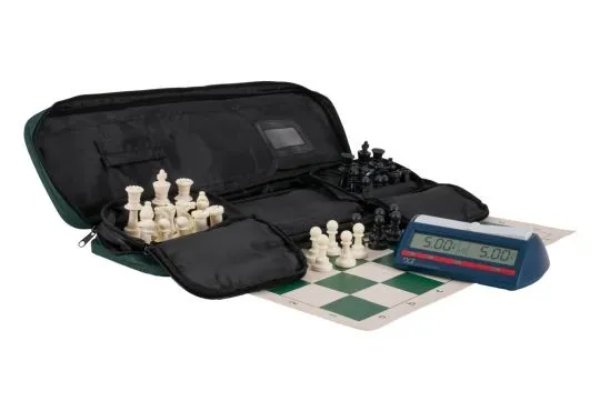 Deluxe DGT North American Chess Set Combination