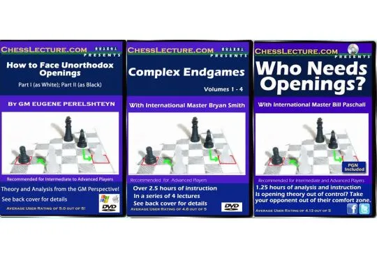 Complex Game Study - 3 DVDs - Chess Lecture