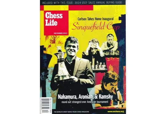 CLEARANCE - Chess Life Magazine - December 2013 Issue