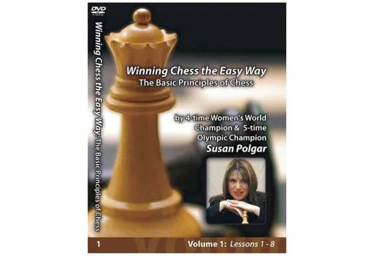 E-DVD WINNING CHESS THE EASY WAY - VOLUME 1 - The Basic Principles of Chess