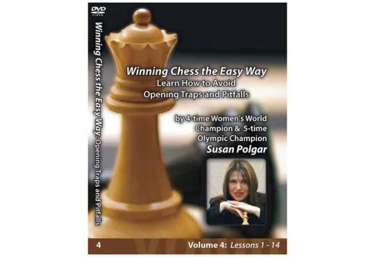 E-DVD WINNING CHESS THE EASY WAY - VOLUME 4 - Learn How to Avoid Opening Traps and Pitfalls