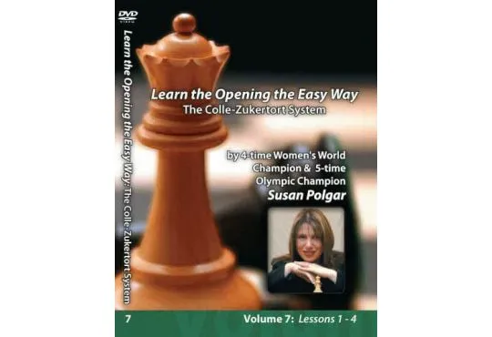 E-DVD WINNING CHESS THE EASY WAY - VOLUME 7 - The Colle-Zukertort System