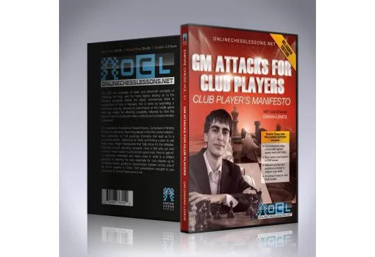 E-DVD - GM Attacks for Club Players - EMPIRE CHESS